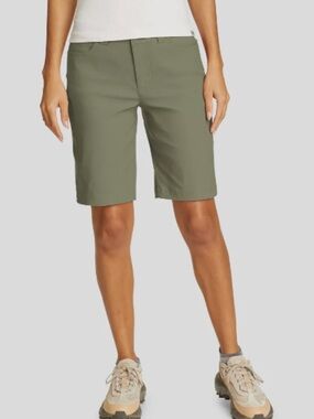 Eddie Bauer Women’s Sprig Rainier Bermuda Shorts/Hiking/Outdoor Shorts NWT NEW